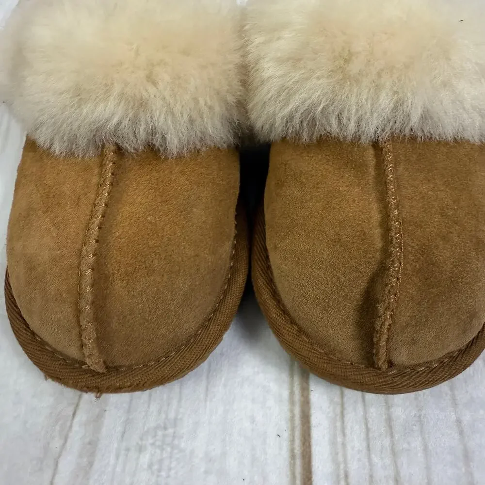 UGG Kids Cozy II Suede Leather Slippers‎ 10C